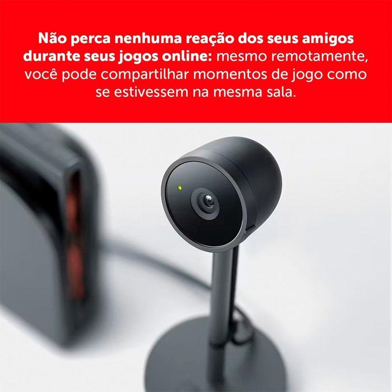 Câmera Nintendo para Nintendo Switch 2, USB, Preto - 123684